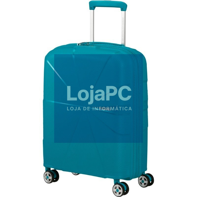 Maleta de Cabina American Tourister Starvibe Spinner 55cm/ 55x40x20cm/ 4 Rodas/ Verdigrís