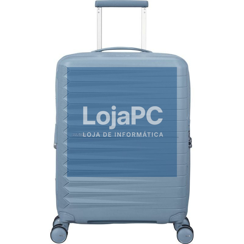 Maleta de Cabina American Tourister FastForward Spinner Expansible 55cm/ 55x40x23cm/ 4 Rodas/ Azul