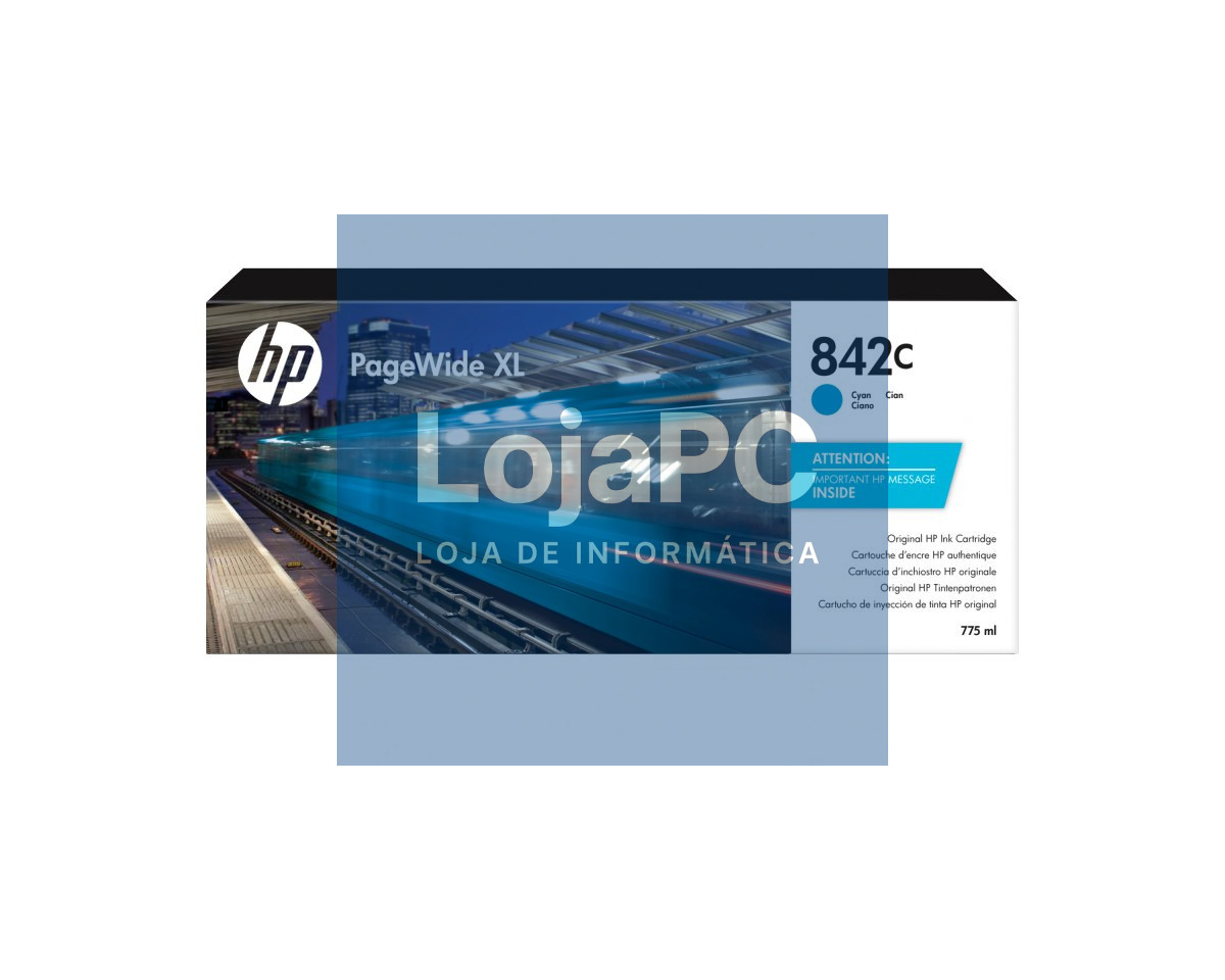 HP 842C 775-ml ink cartridge cyan