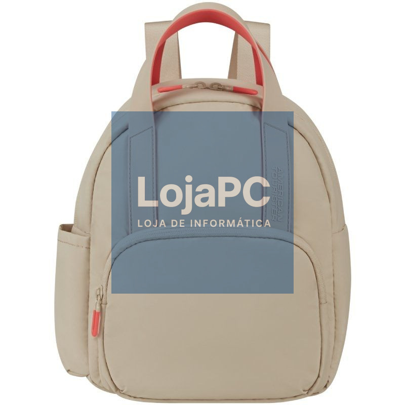 Mochila American Tourister Puffypop S/ Capacidade 8.5L/ Beige