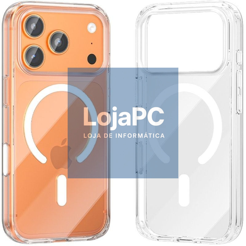 Capa Dura com Magsafe Vention Concise Impact KVBTCB-30/ Compatível com iPhone 17 Pro/ Transparente