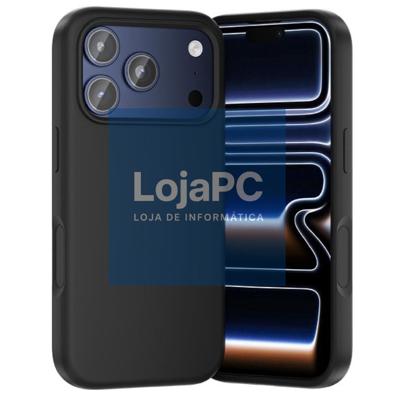 Capa Silicona com Magsafe Vention KVCBCB-30/ Compatível com iPhone 17 Pro/ Preta