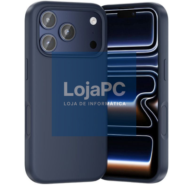 Capa Silicona com Magsafe Vention KVCLCD-40/ Compatível com iPhone 17 Pro Max/ Azul Medianoche