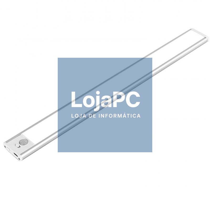 Barra de Luz Magnética com Sensor de Movimiento Muvit iO MIOCAB003/ 3 Modos de Luz/ com Bateria/ Branca