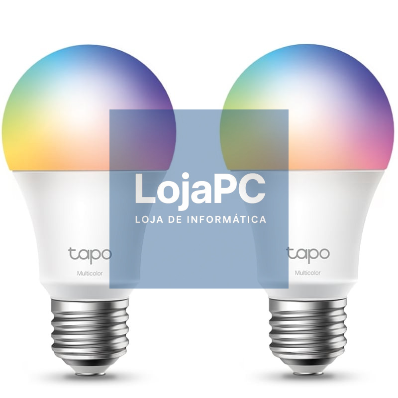 Bombilla Inteligente TP-Link Tapo TL13E/ Casquillo E27/ 8.3W/ 806 Lúmenes/ 2500 - 6500K/ Pack 2