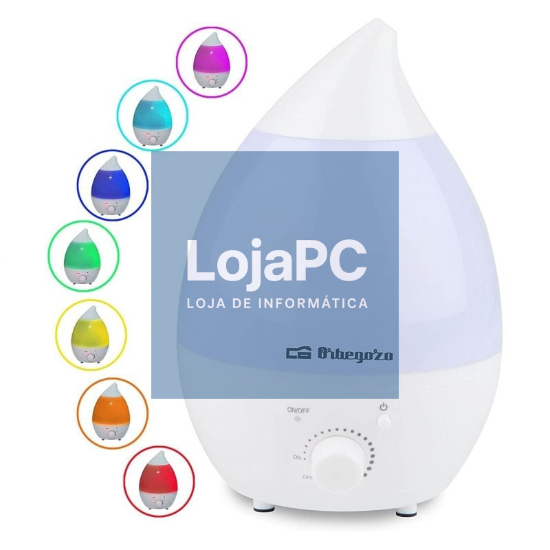 Humidificador Orbegozo HU 2013/ Capacidade 1.3L