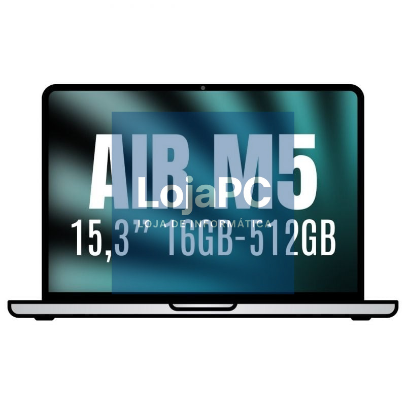 Apple Macbook Air 15,3'/ M5 10-Core CPU/ 16GB/ 512GB SSD/ 10-Core GPU/ Prateado