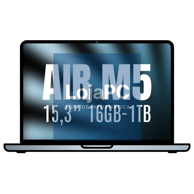 Apple Macbook Air 15,3'/ M5 10-Core CPU/ 16GB/ 1TB SSD/ 10-Core GPU/ Azul