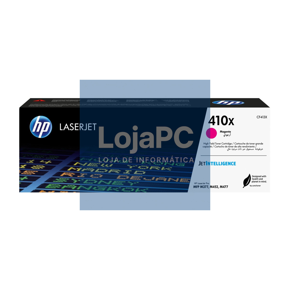 HP 410X original Toner cartridge CF413X magenta HY