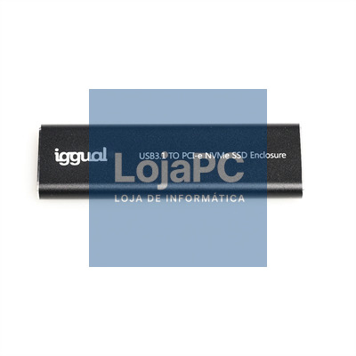 iggual Caixa externa USB-C 3.1 SSD M.2 NVMe y SATA