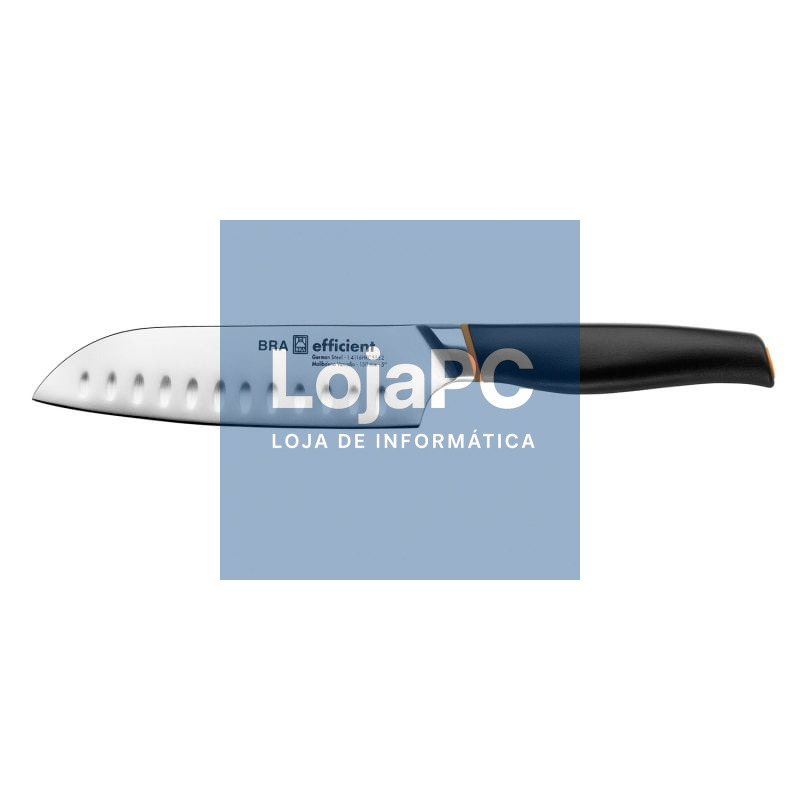 Cuchillo Santoku Bra Efficient A198003/ Hoja 130mm/ Acero inoxidable