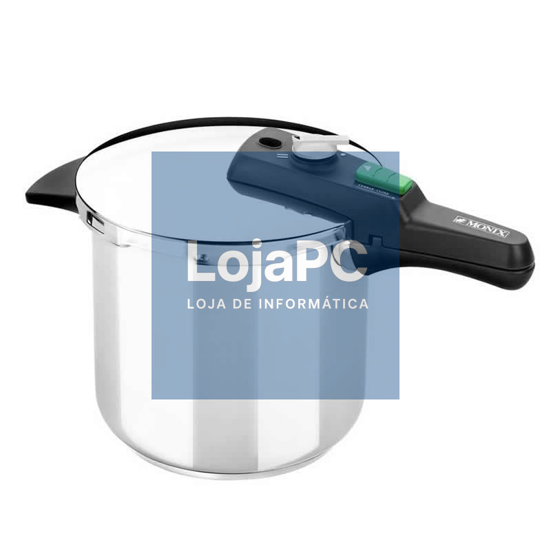 Olla a Presión Rápida Monix Quick M560003/ Ø22cm/ 7L/ Acero Inoxidable