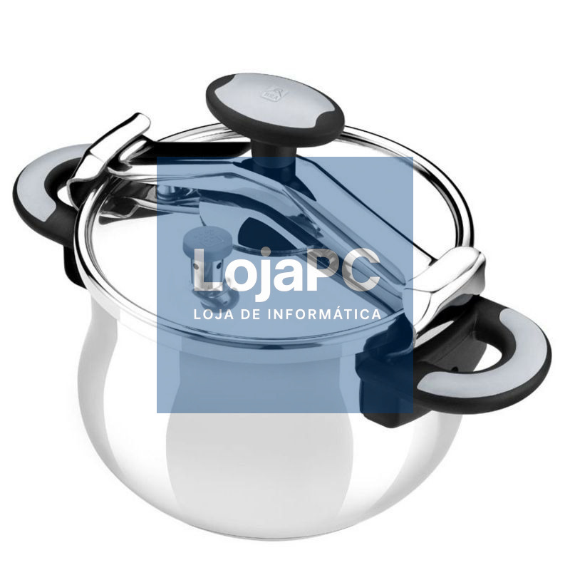 Olla a Presión Bra New Star A185501/ Ø22cm/ 4.5L/ Acero Inoxidable/ Apta para Inducción