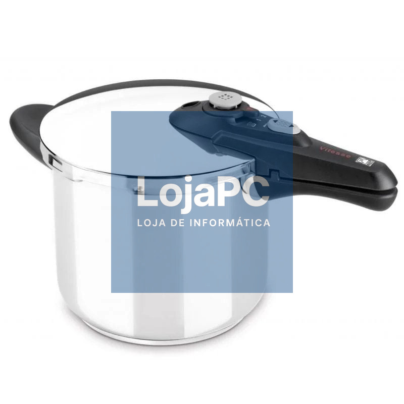 Olla a Presión Bra Vitesse A185101/ Ø22cm/ 4L/ Acero Inoxidable/ Apta para Inducción