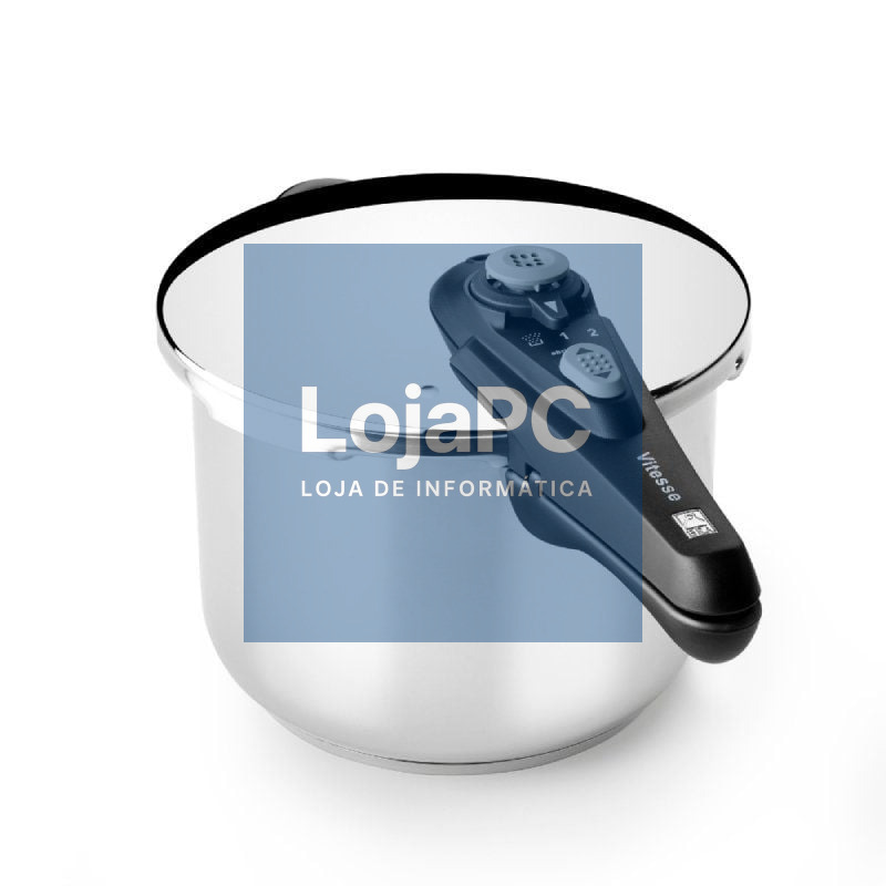 Olla a Presión Bra Vitesse A185104/ Ø24cm/ 9L/ Acero Inoxidable/ Apta para Inducción