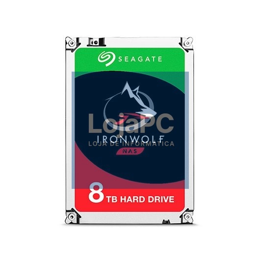SEAGATE IRONWOLF HARD DISK 3.5 8TB SATA 3 256MB