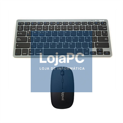 iggual Kit bundle teclado + rato Bluetooth