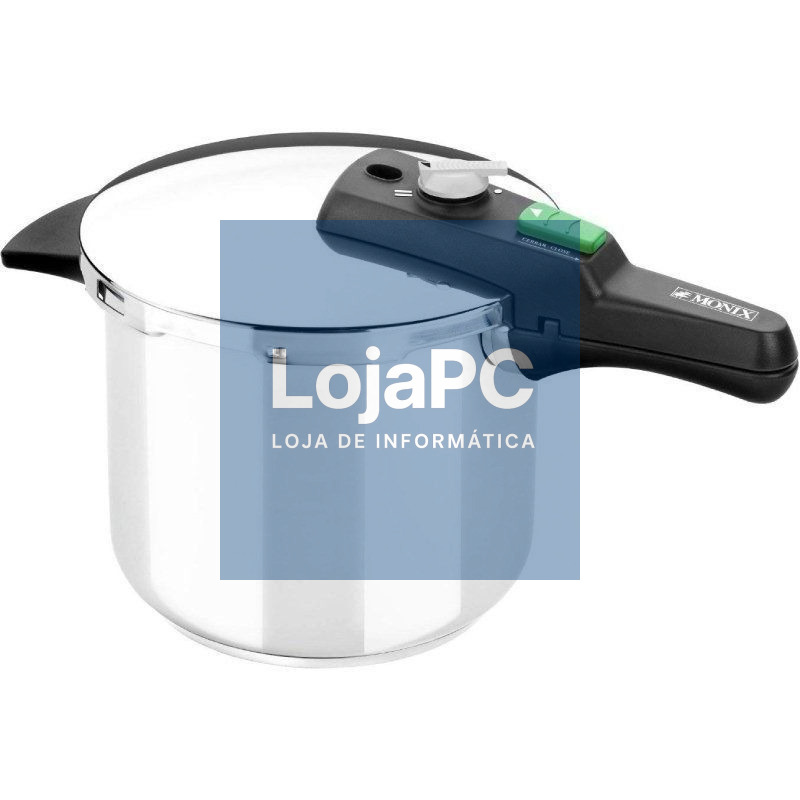 Olla a Presión Monix Quick M560004/ Ø18cm/ 9L/ Acero Inoxidable