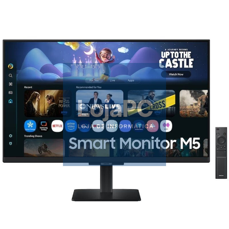 Smart Monitor Samsung M5 S32FM500EU 32'/ Full HD/ Smart TV/ Multimedia/ Preto