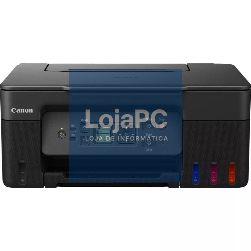 Multifunções Recarregável Canon PIXMA G3570 MegaTank WiFi/ Preta