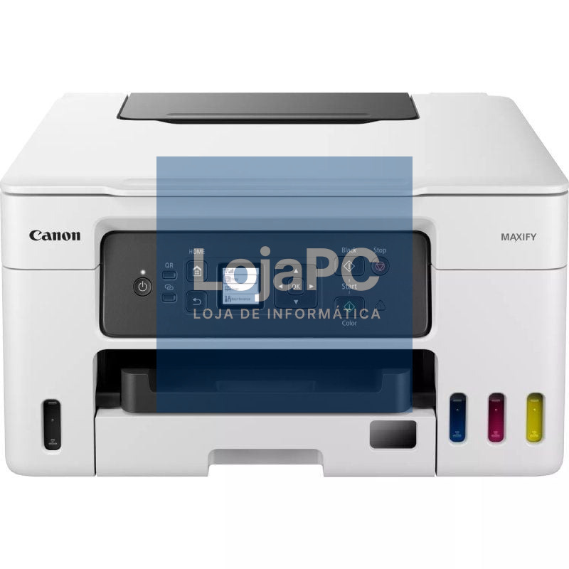 Multifunções Recarregável Canon MAXIFY GX3050 MegaTank WiFi/ Dúplex/ Branca