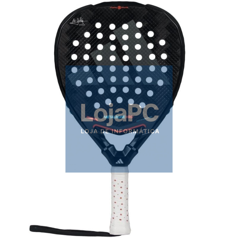 Pala de Pádel Adidas Metalbone HRD+ 2025 (Ale Galan)/ Preta y Branca