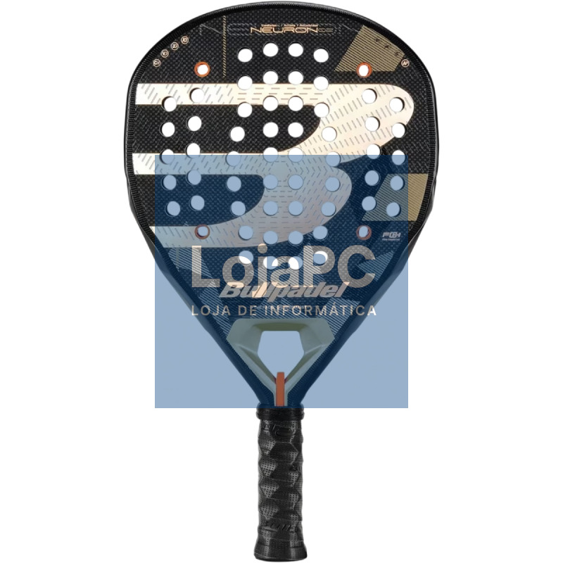 Pala de Pádel Bullpadel Neuron 02 2026 (Fede Chingotto)/ Preta y Dorada