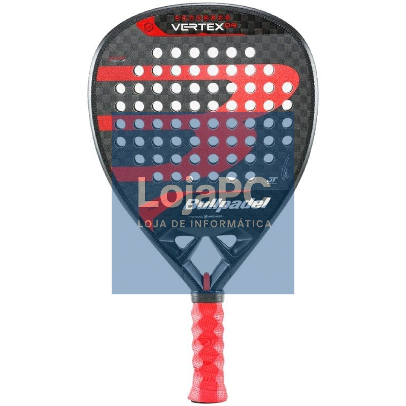 Pala de Pádel Bullpadel Vertex 04 2024/ Vermelha y Preta