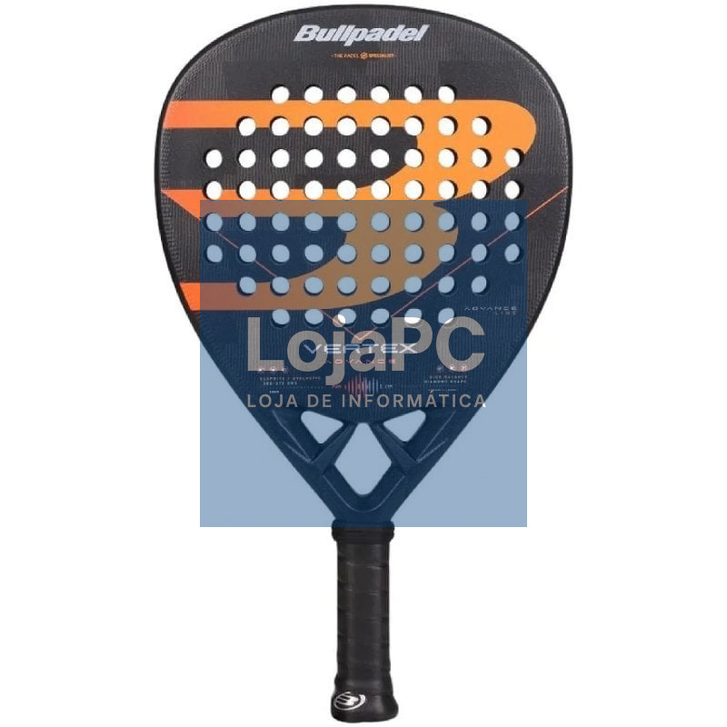 Pala de Pádel Bullpadel Vertex Advance 2026 Preta y Laranja