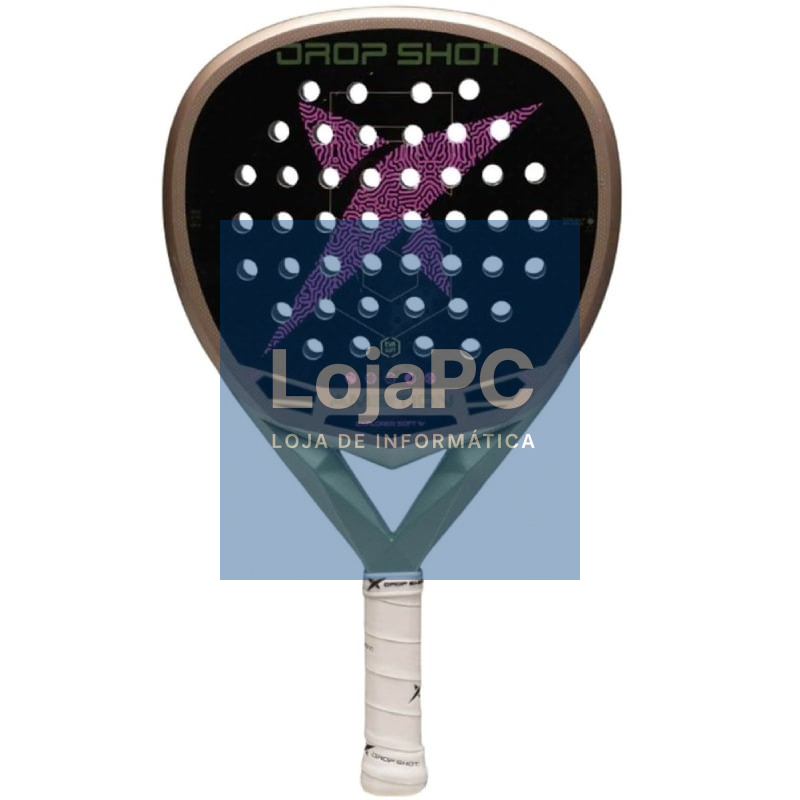 Pala de Pádel Drop Shot Explorer Soft Woman 2026/ Castanho y Púrpura