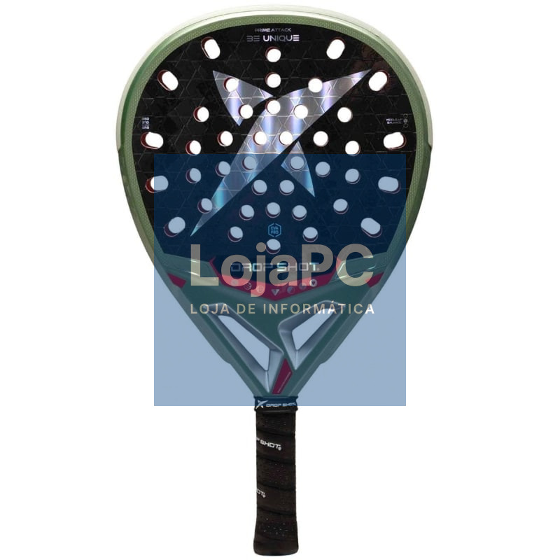 Pala de Pádel Drop Shot Prime Attack (Jon Sanz)/ Verde y Preta