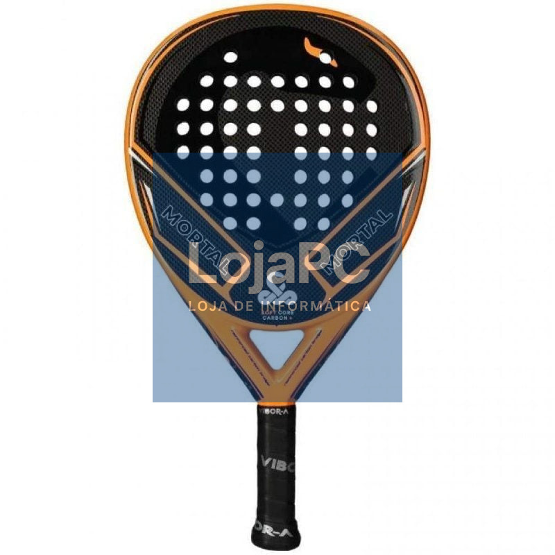 Pala de Pádel VIBOR-A Mortal Carbon 3.0/ Laranja y Preta