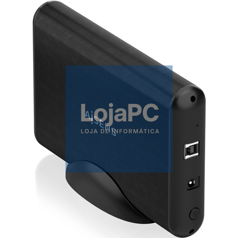 Caixa externa para Disco rígido de 3.5' Aisens ASE-3533B/ USB 3.1