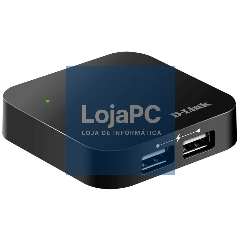 Hub USB 2.0 com Alimentação Externa D-Link DUB-H4/ 4xUSB
