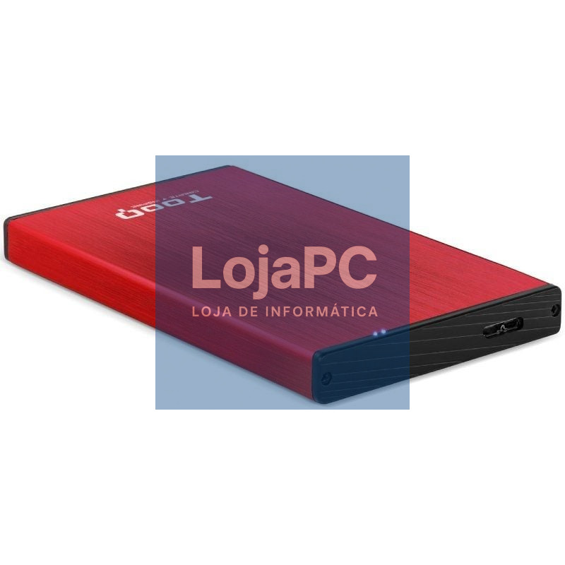 Caixa externa para Disco rígido de 2.5' TooQ TQE-2527R/ USB 3.1