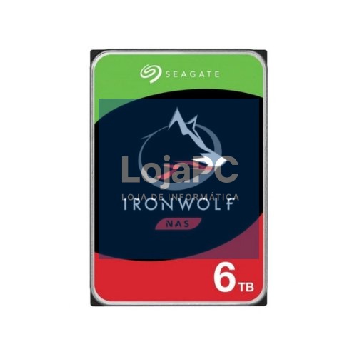 HD 3.5  6TB SATA 3 SEAGATE 256MB IRONWOLF