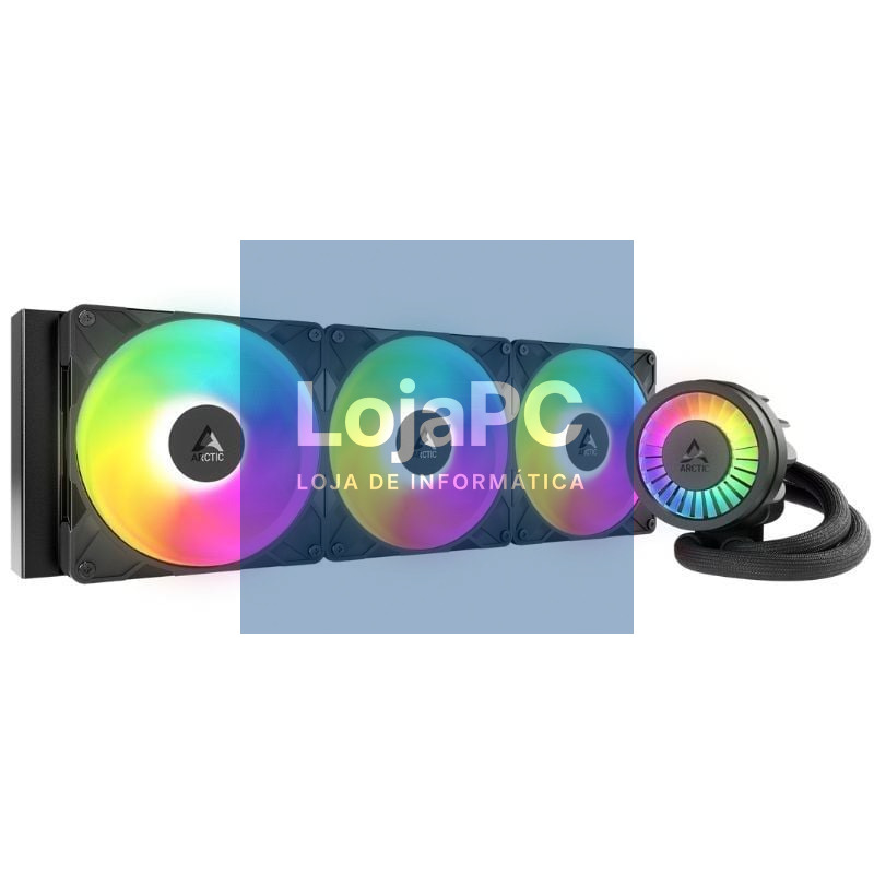 Sistema de Refrigeração líquida Arctic Liquid Freezer III Pro 420 A-RGB/ Preto