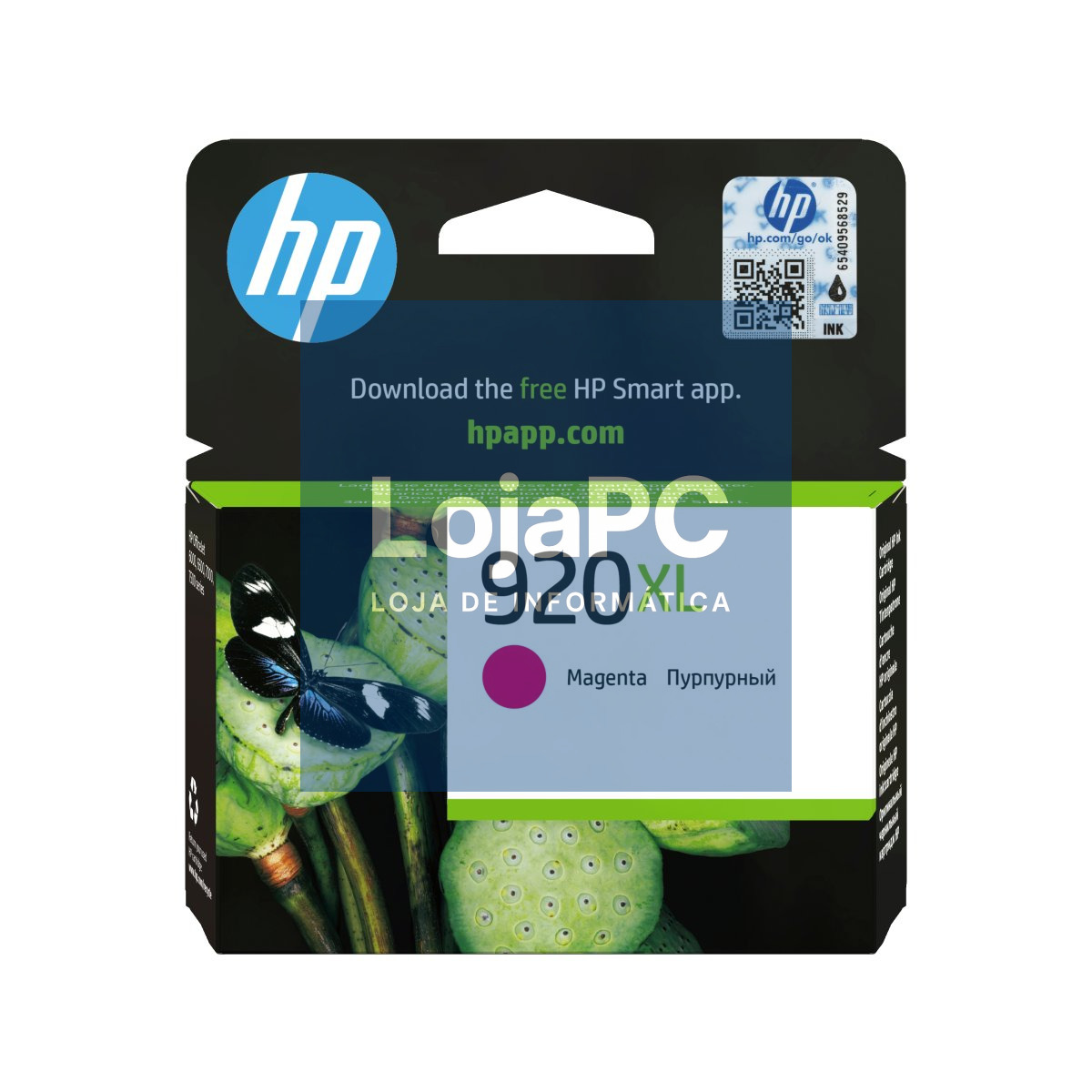 HP 920XL original Ink cartridge CD973AE BGY magenta high capacity 700 pages 1-pack