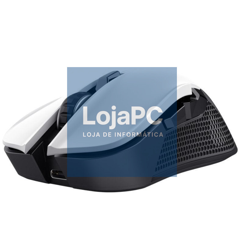 Rato Gaming sem fios Trust Gaming GXT 923W YBAR/ Bateria recarregável/ até 7200 DPI/ Branco