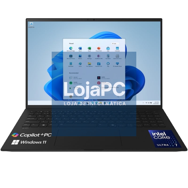 Portátil LG Gram 16Z90TL-V.AZ85BN Intel Core Ultra 7-258V/ 32GB/ 512GB SSD/ 16'/ Win11 Pro
