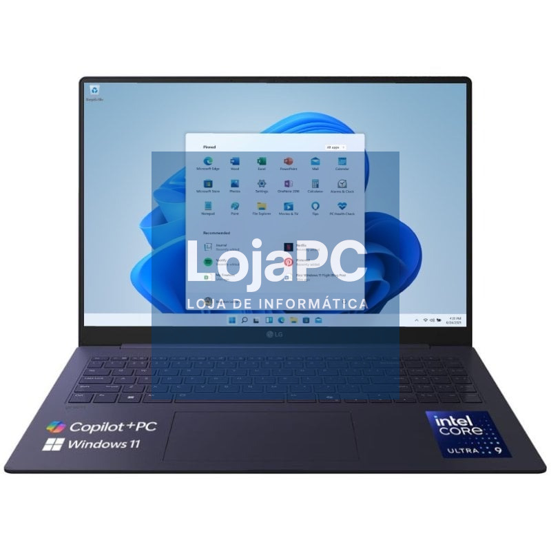 Portátil LG Gram Pro 16Z90TS-G.AU99BN Intel Core Ultra 9-288V/ 32GB/ 1TB SSD/ 16'/ Win11