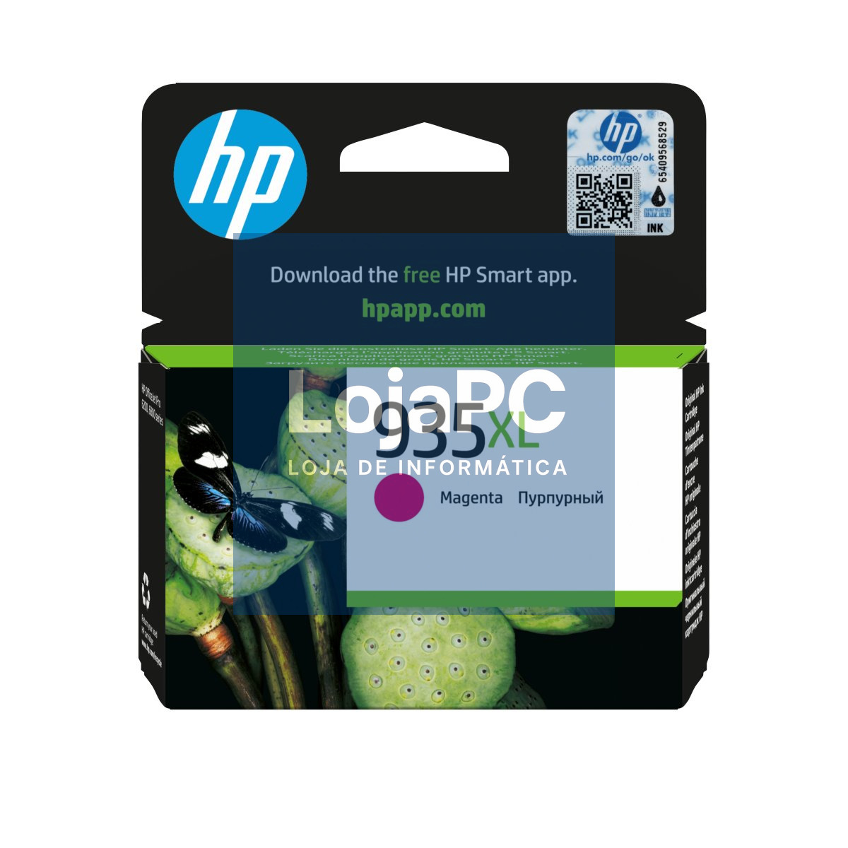 HP 935XL original Ink cartridge C2P25AE BGY magenta high capacity 825 pages 1-pack