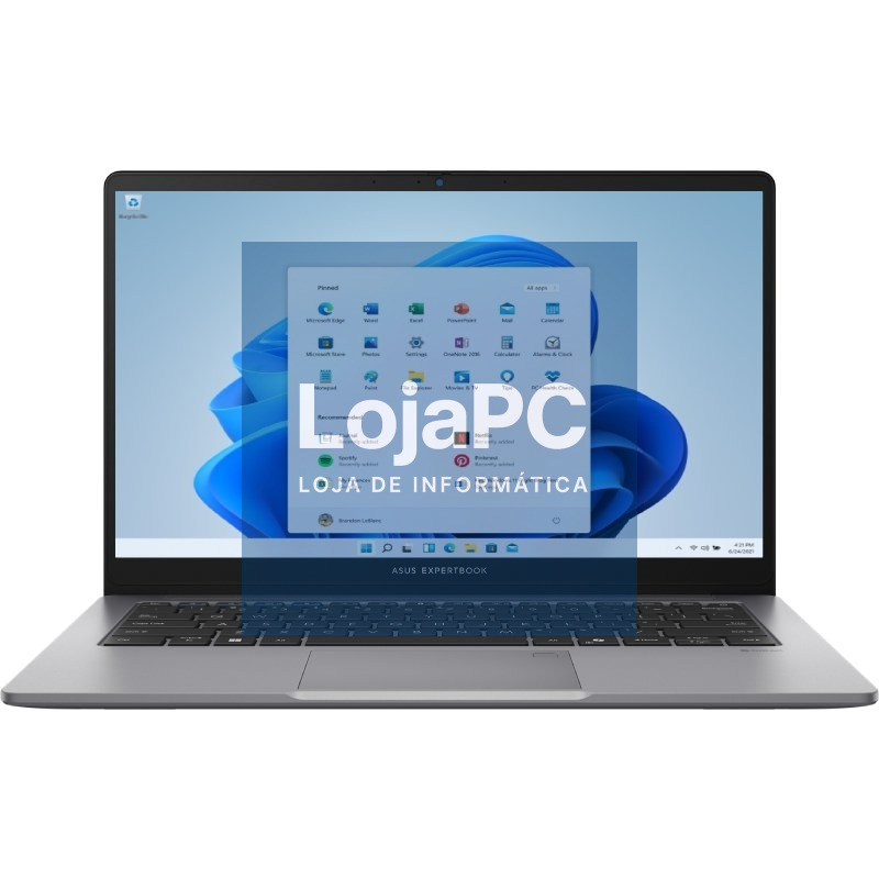 Portátil Asus ExpertBook P1 P1403CVA-S62015X Intel Core 5-210H/ 16GB/ 512GB SSD/ 14'/ Win11 Pro