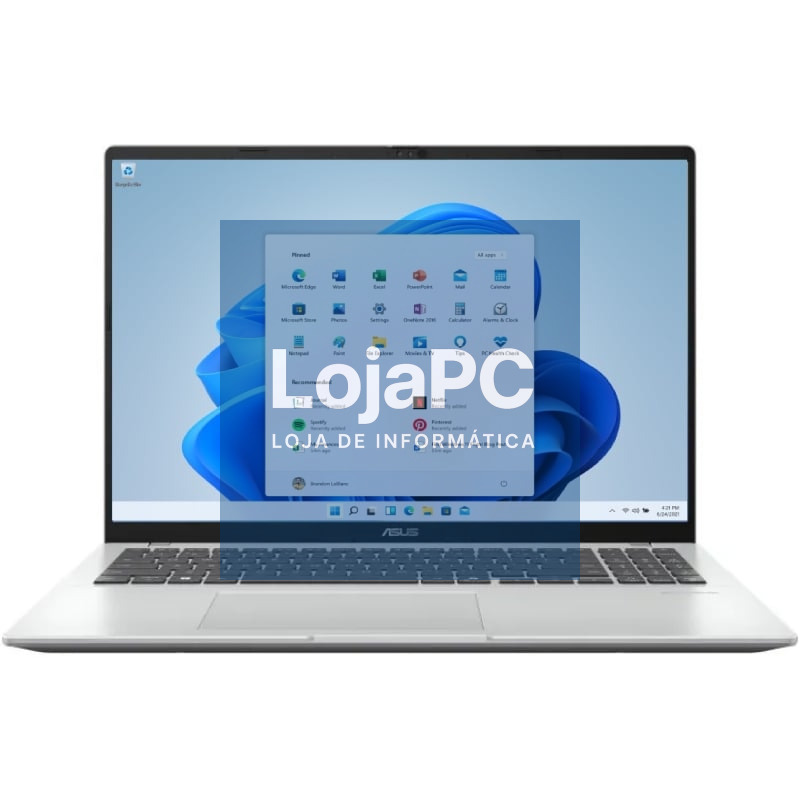 Portátil Asus VivoBook 16 X1607CA-MB178W Intel Core Ultra 5-225H/ 16GB/ 512GB SSD/ 16'/ Win11