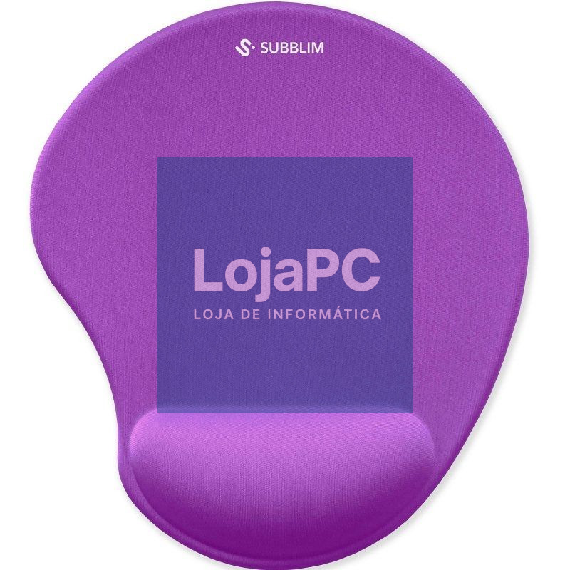 Tapete de rato Ergonómica Subblim Ergo NeoGel MousePad/ Purpura