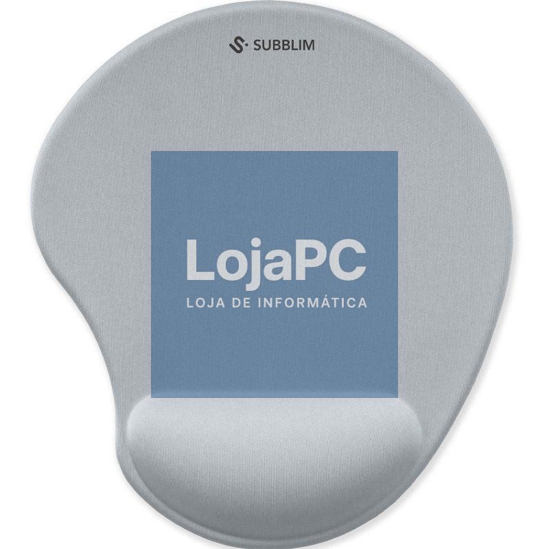 Tapete de rato Ergonómica Subblim Ergo NeoGel MousePad/ Plateada