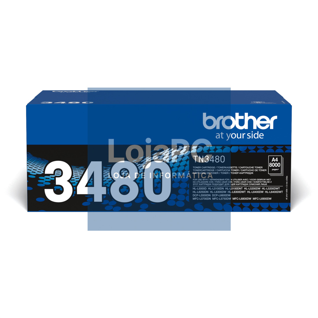 BROTHER TN3480 Toner Cartridge Black High Yield