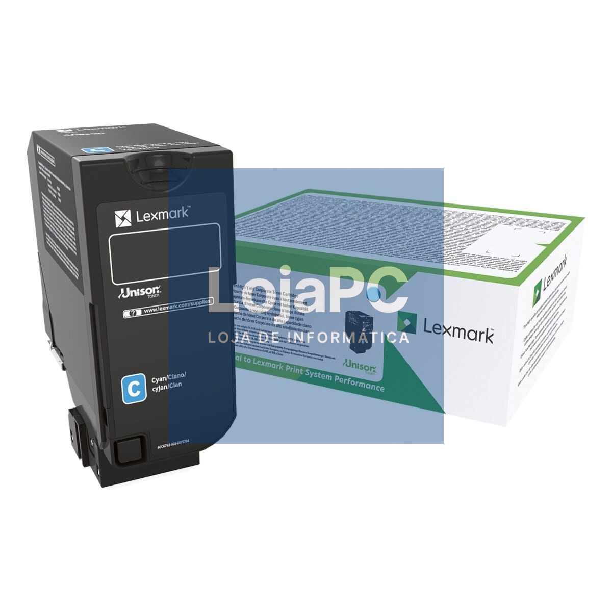 LEXMARK Toner Corporate Cyan for CX725 16k