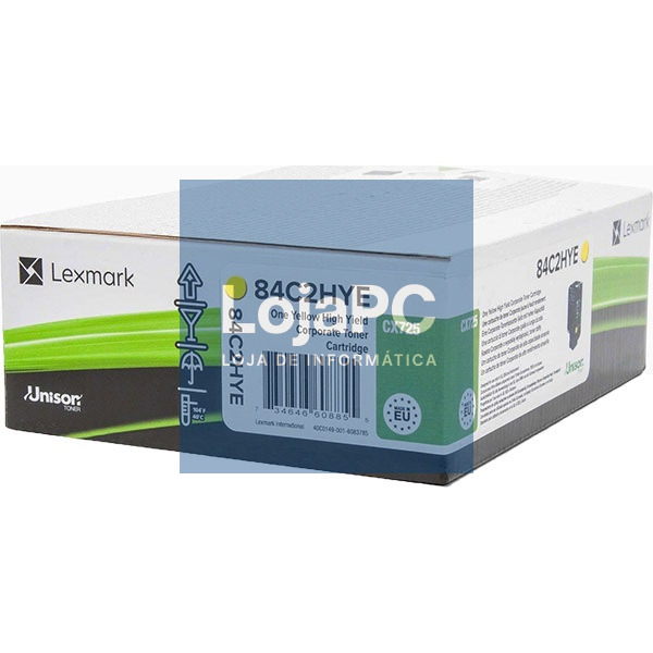 LEXMARK Toner Corporate Yellow for CX725 16k