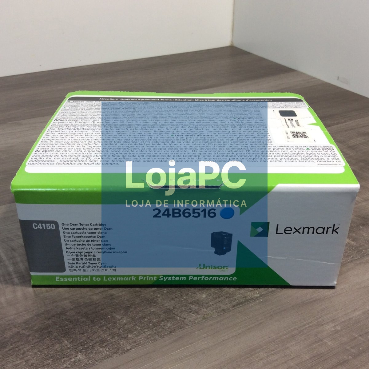 LEXMARK 24B6516 BSD Toner Cyan 10K C4150